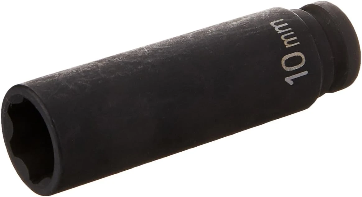 Grey Pneumatic 1/4" Surface Drive x 10mm Deep Socket (910MDS)