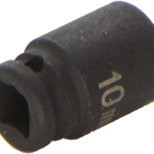 Grey Pneumatic 1/4" Drive x 10mm Magnetic Standard Socket (910MG)