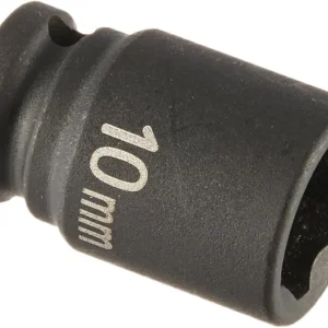 Grey Pneumatic 1/4" Surface Drive x 10mm Standard Socket (910MS)
