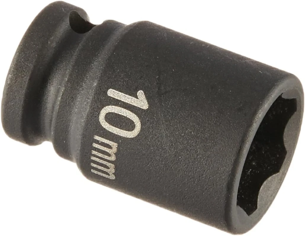 Grey Pneumatic 1/4" Surface Drive x 10mm Standard Socket (910MS)