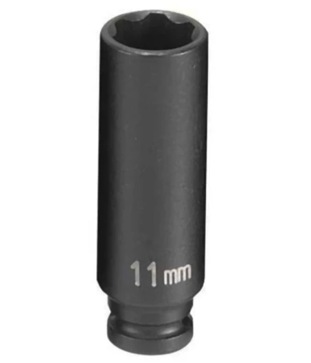 Grey Pneumatic 1/4" Surface Drive x 11mm Deep Socket (911MDS)