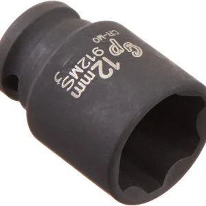 Grey Pneumatic 1/4" Surface Drive x 12mm Standard Socket (912MS)