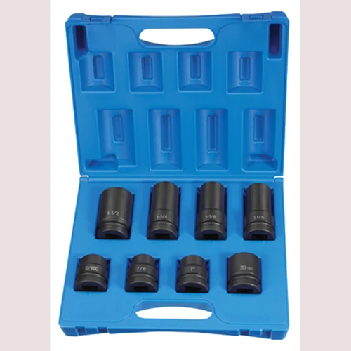 Grey Pneumatic 1" Drive 8-Piece Truck Wheel Set (9154)