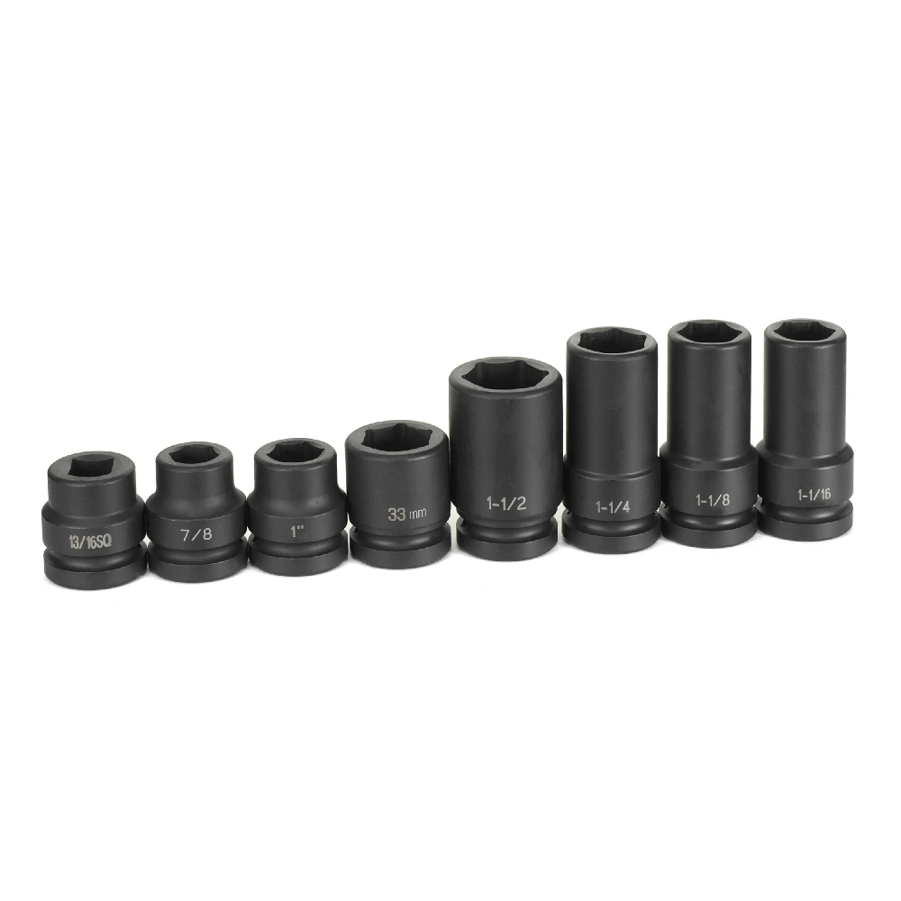 Grey Pneumatic 1" Drive 8-Piece Truck Wheel Set (9154) — product image 2
