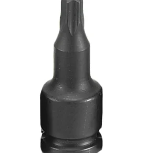 Grey Pneumatic 1/4" Dr. x TT15 Tamper Proof Star Driver Socket (915TT)