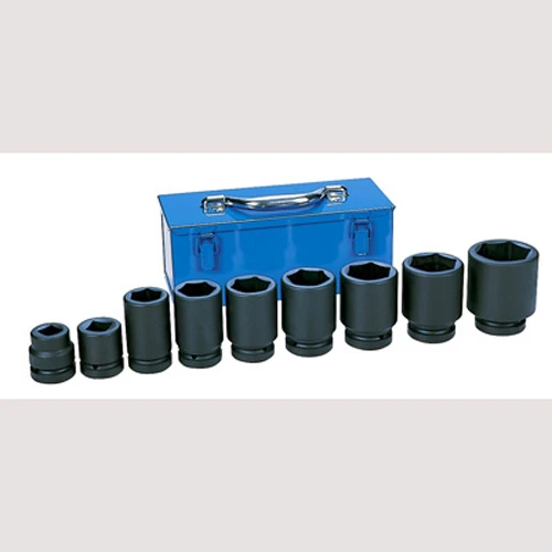 Grey Pneumatic 1" Drive 9 Piece Large Truck/OTR Set Socket (9161D)