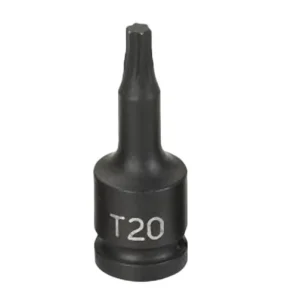 Grey Pneumatic 1/4" Dr x T20 Internal Star Impact Driver Socket (920T)