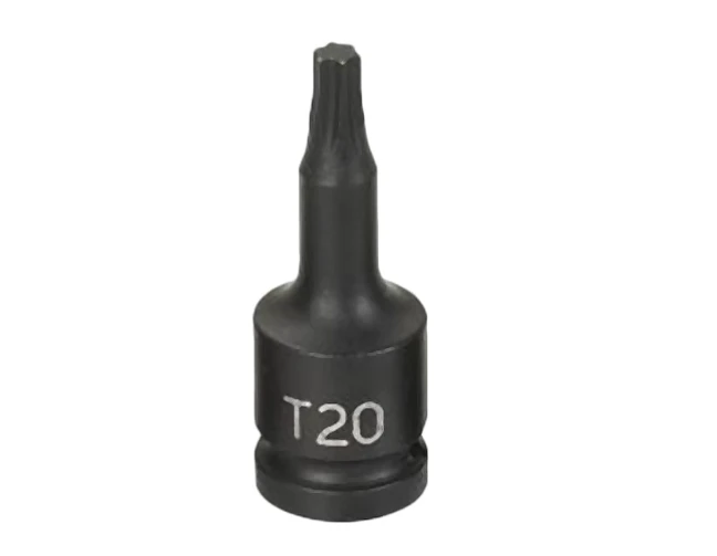 Grey Pneumatic 1/4" Dr x T20 Internal Star Impact Driver Socket (920T)
