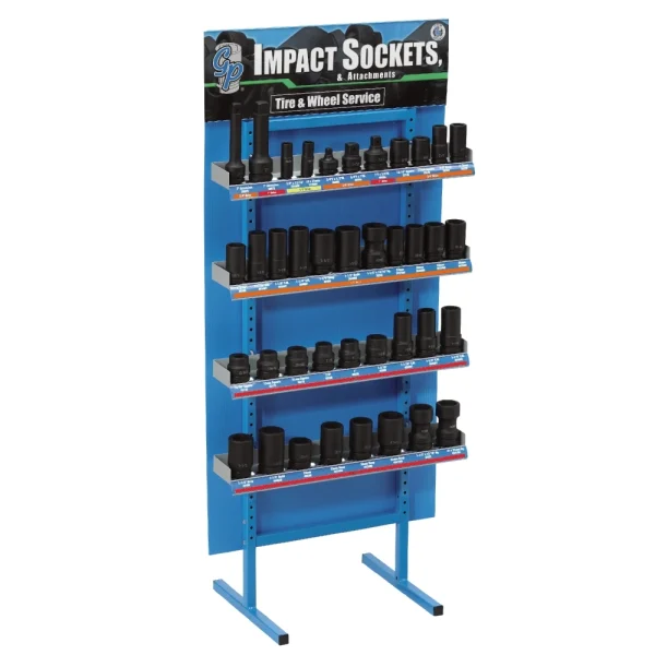 Grey Pneumatic Standard and Deep Length Display, 39 Pieces (D139)