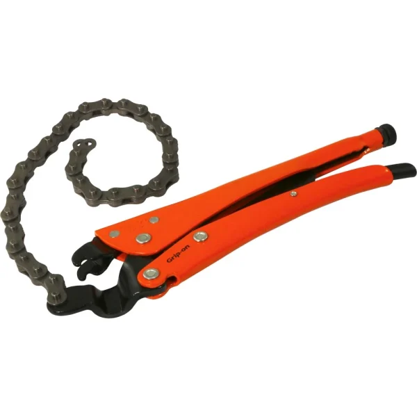 Grip-on 12" Locking Chain Clamp, 6-1/4" Jaw Opening (181-12)