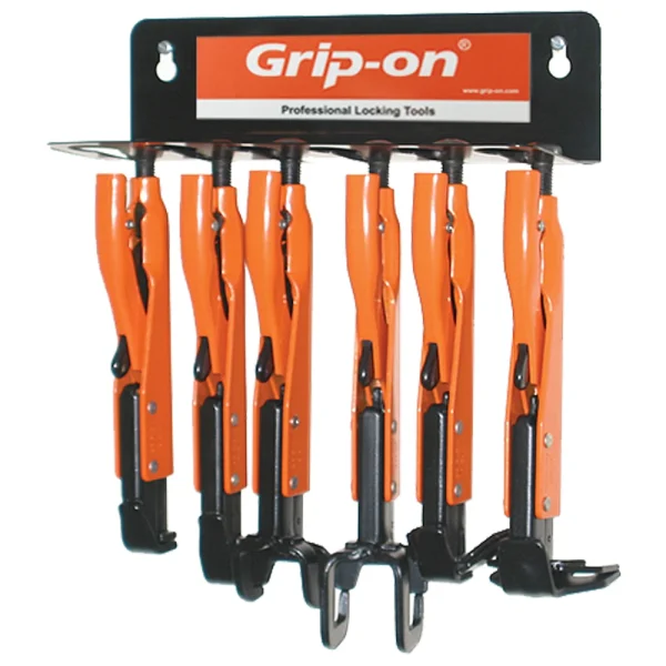 Grip-on 6 Piece Axial Grip Locking Pliers Set (AX-SET6)