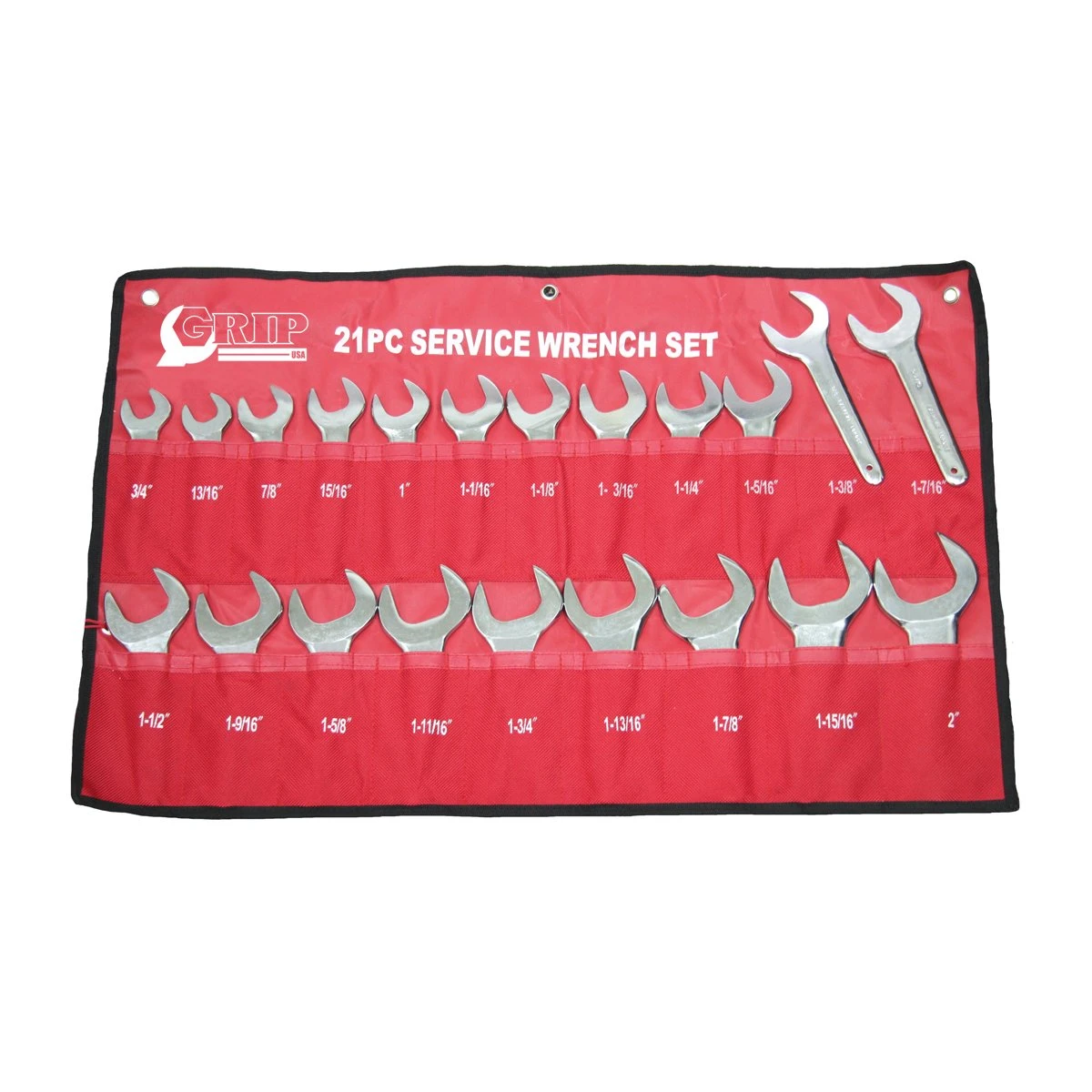 GRIP 90182 21 pc Jumbo Service Wrench Set MM - Sizes from 20 to 50mm — product image 2