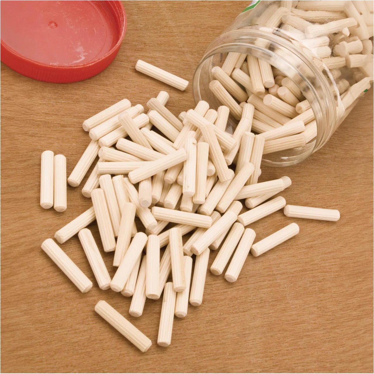 Grizzly Industrial 1/4" Wood Dowel Pins Pack of 300 (H7926) — product image 3