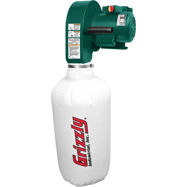 Grizzly Industrial 1 HP Wall Hanging Dust Collector (G0710)