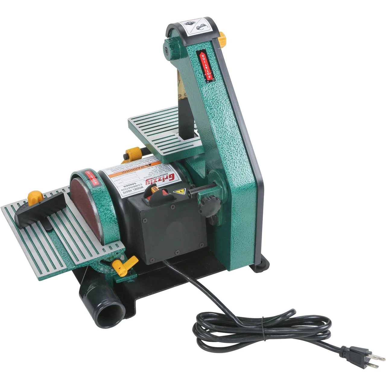 Grizzly Industrial 1" x 30" Belt/5" Disc Combo Sander (H6070) — product image 4