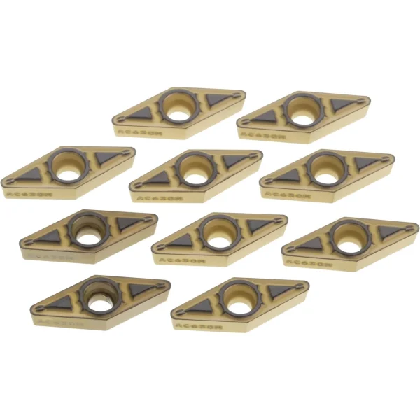 Grizzly Industrial 10 Inserts for Stainless Steel for T10447, T10448, T10449 and T10450 (T10452)