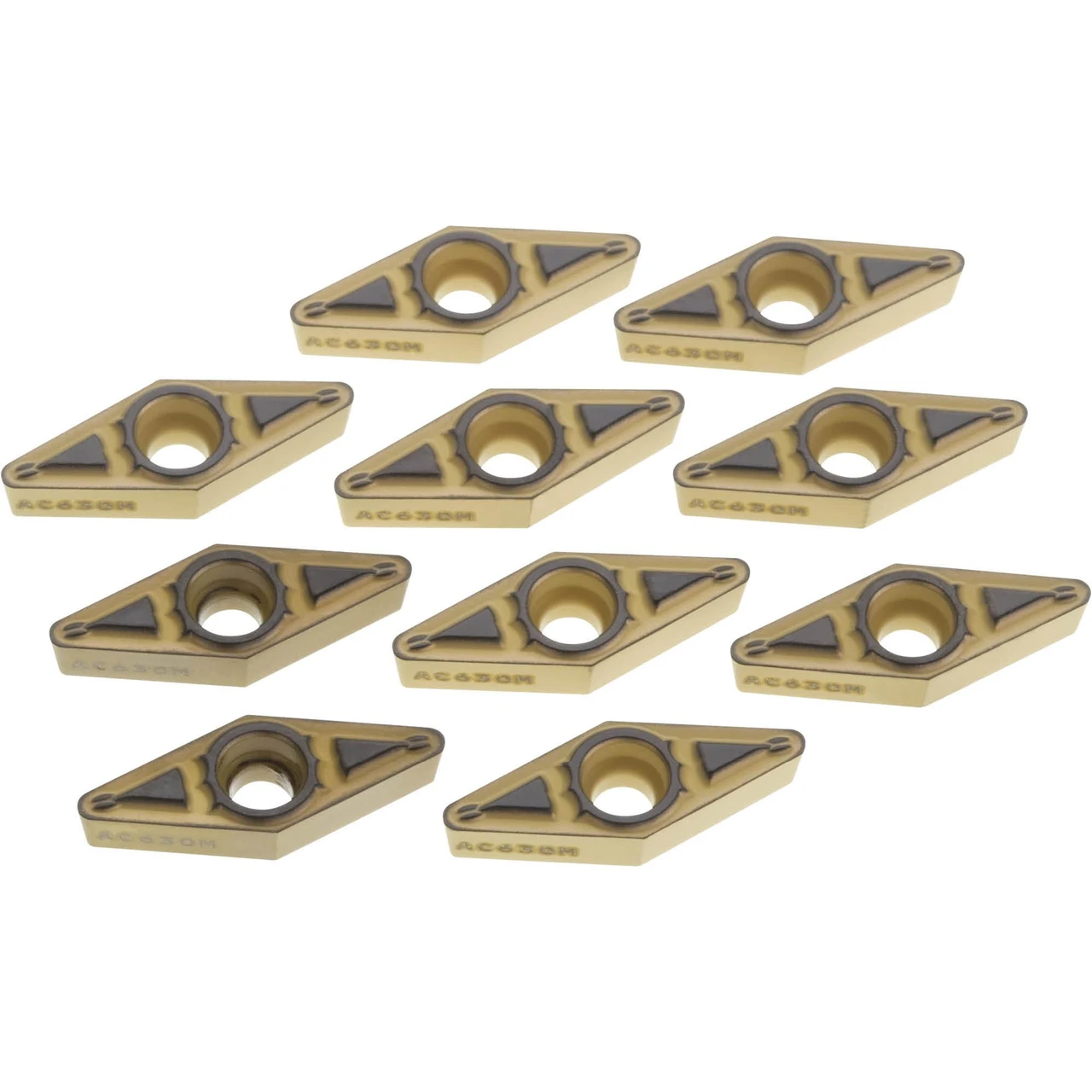 Grizzly Industrial 10 Inserts for Stainless Steel for T10447, T10448, T10449 and T10450 (T10452)