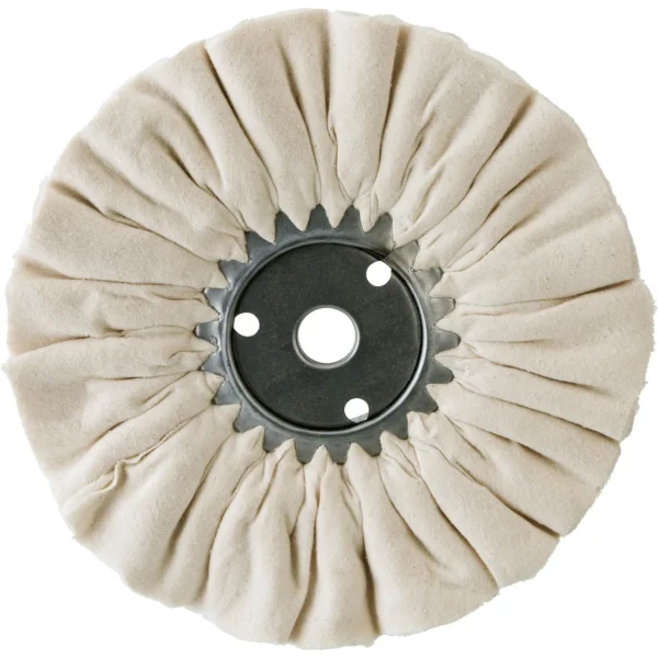 Grizzly Industrial 10" x 3 x 16 Ply x 7/8" Domet Flannel Buffing Wheel 3200 RPM (T26488)