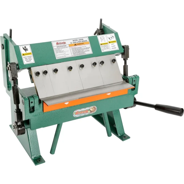 Grizzly Industrial 12" 20-Gauge Benchtop Pan and Box Brake (G0556)