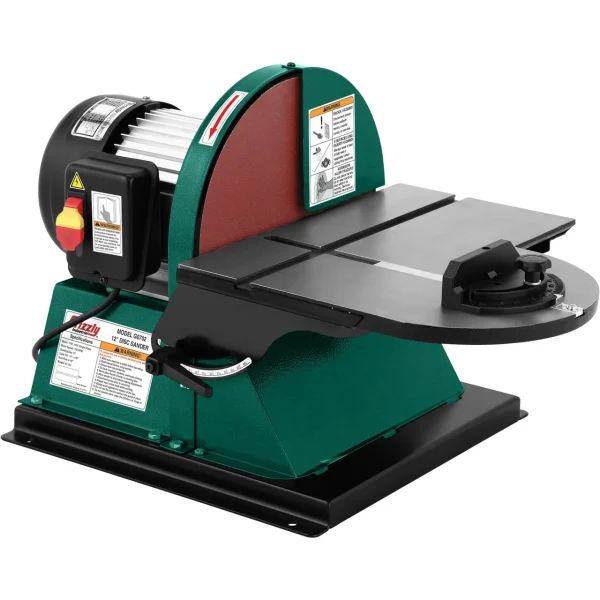 Grizzly Industrial 12" Disc Sander w/ Brake (G0702)