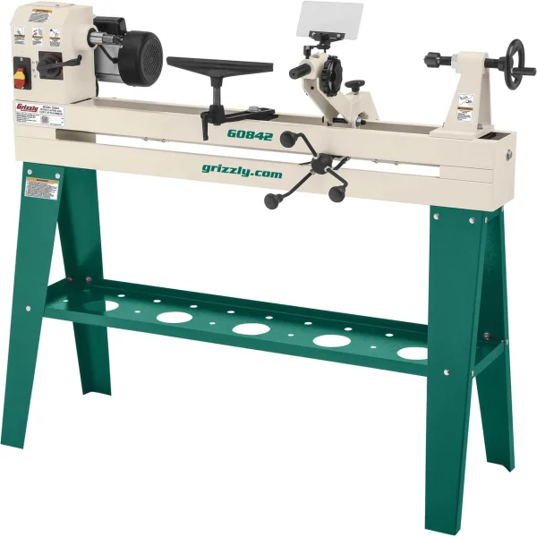 Grizzly Industrial 14" x 37" Wood Lathe w/ Copy Attachment (G0842)