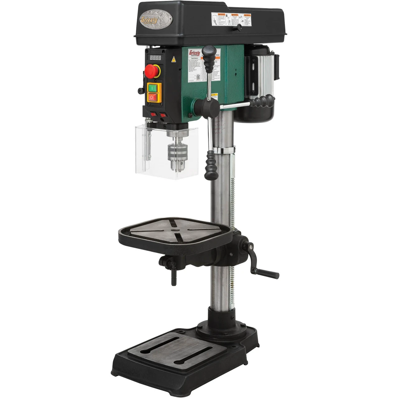 Grizzly Industrial 15" Benchtop Variable-Speed Drill Press (T33959)