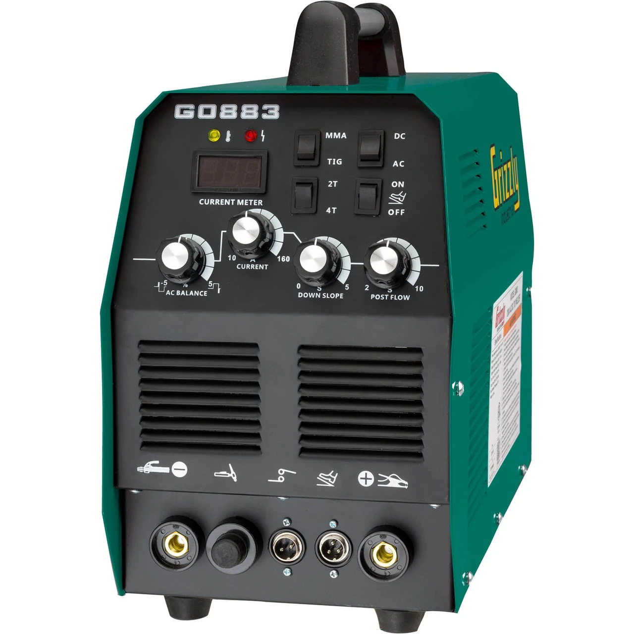 Grizzly Industrial 160A AC/DC TIG Welder (G0883)
