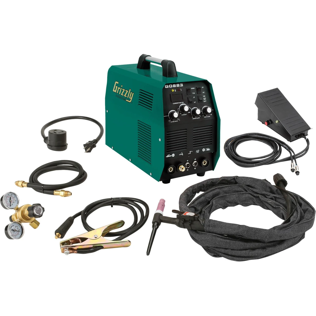 Grizzly Industrial 160A AC/DC TIG Welder (G0883) — product image 3