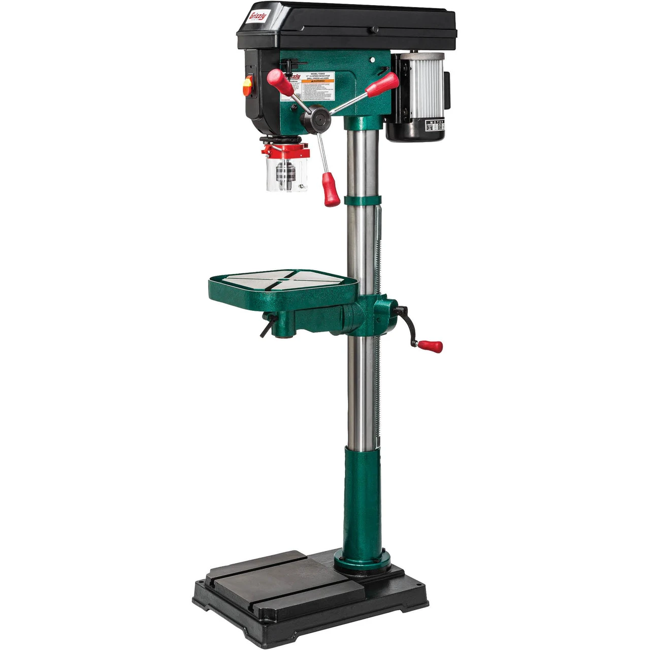 Grizzly Industrial 17" Floor Drill Press with LED Light & Laser Guide (T33903) — product image 2