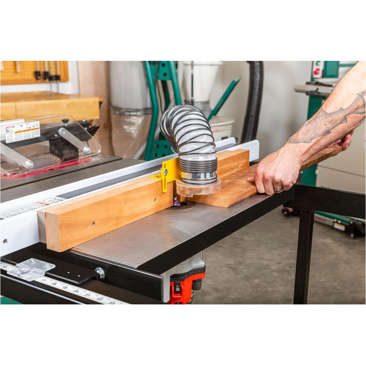 Grizzly Industrial 18" x 27" Router Extension Table for Table Saw (H7507) — product image 4