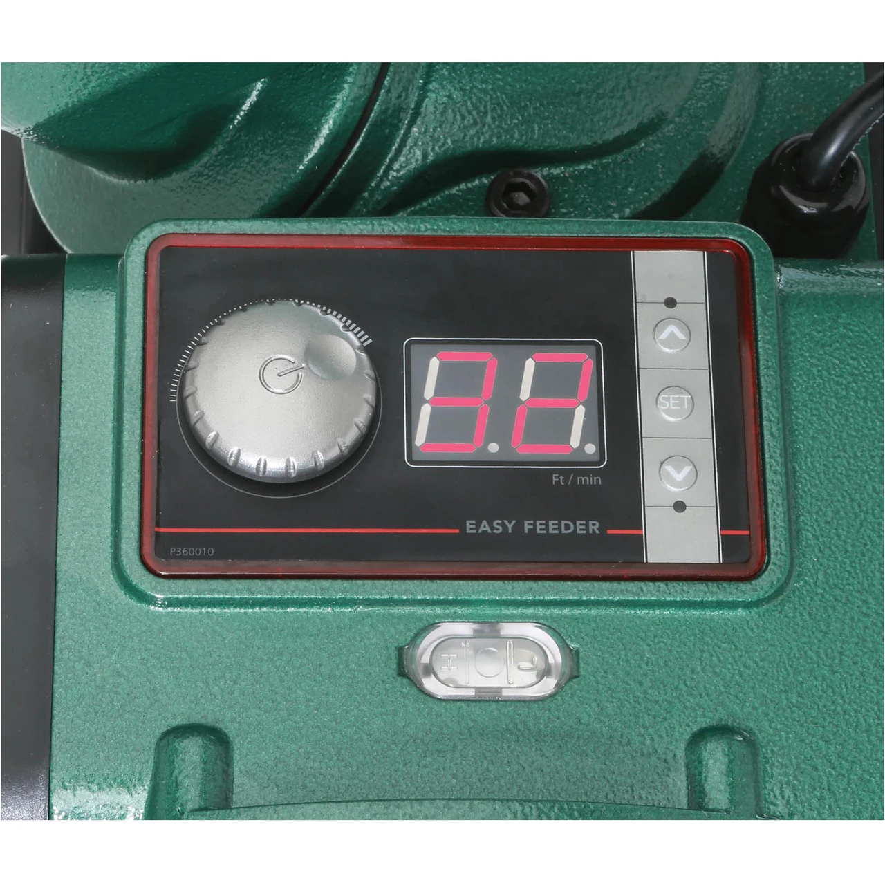 Grizzly Industrial 2/3 HP 3 Roller Variable-Speed Power Feeder (G0826) — product image 4