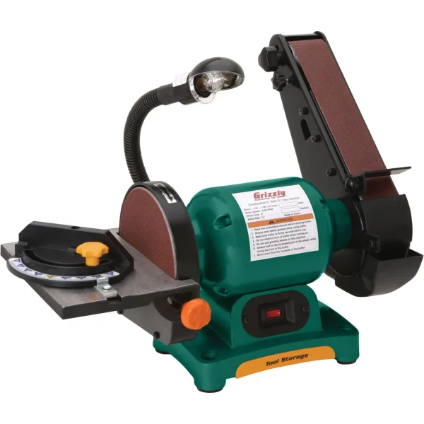Grizzly Industrial 2" x 27" Belt/6" Disc Combo Sander (H7761)