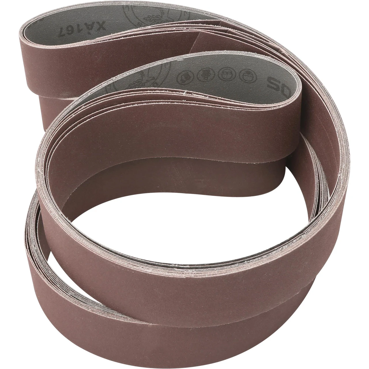 Grizzly Industrial 2" x 72" Aluminum Oxide Sanding Belt 10 Pack