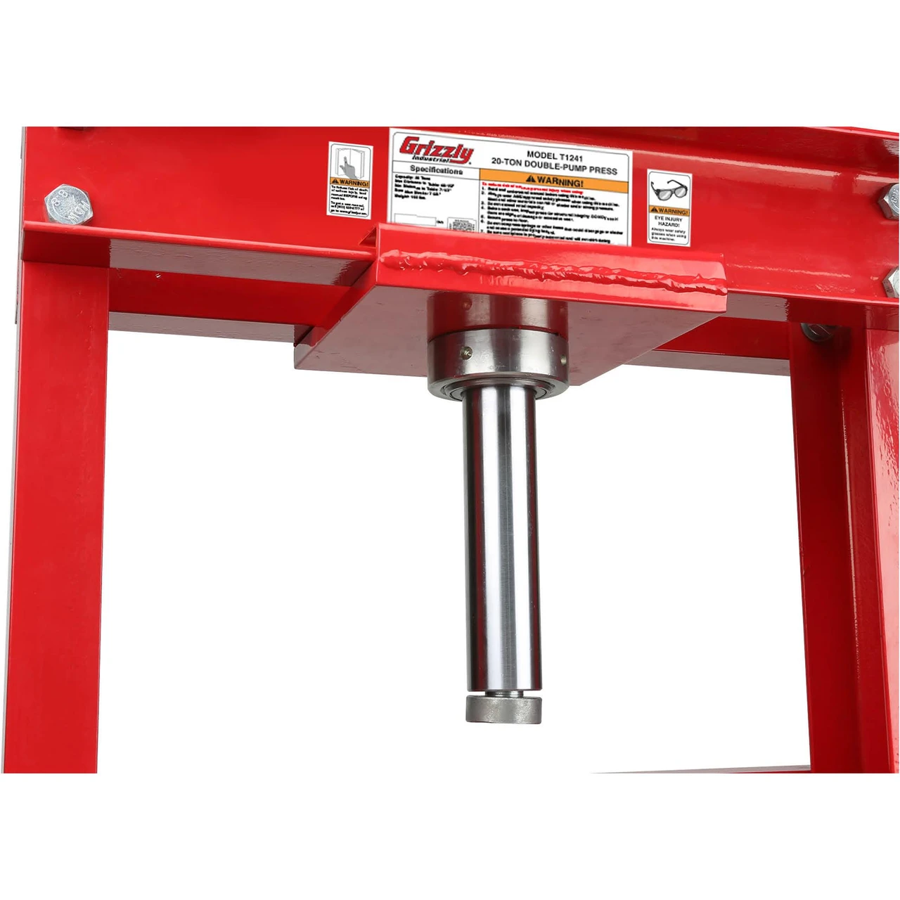 Grizzly Industrial 20-Ton Double-Pump Hydraulic Press (T1241) — product image 3