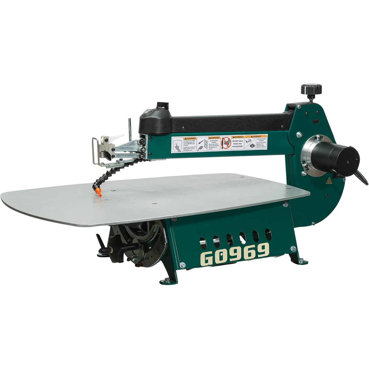 Grizzly Industrial 21" Variable-Speed Scroll Saw with Foot Pedal (G0969) — product image 2