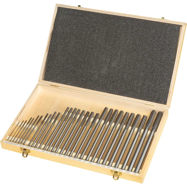 Grizzly Industrial 29 Piece High Speed Steel Chucking Reamer Set (G9847)