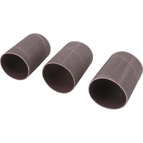 Grizzly Industrial 3" Dia. x 4-1/2" A/O Hard Sanding Sleeve, 3 pk. (H5455, H5456, H5457, H5458, H5459)