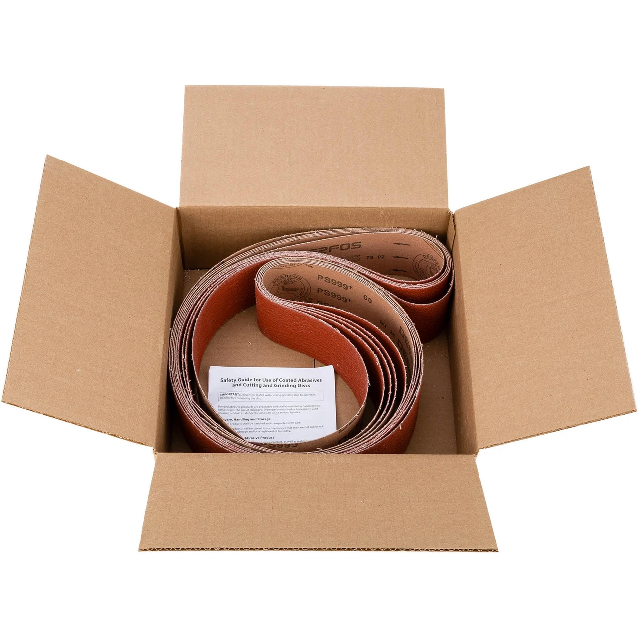 Grizzly Industrial 3" x 79" Ceramic Sanding Belt 5 Pk. (T31803, T31804, T31805, T31806, T31807) — product image 3
