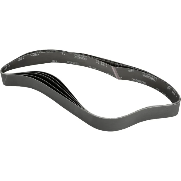 Grizzly Industrial 3" x 79" Silicon Carbide Belts, Assorted Grits, 5 Pk. (T34035)