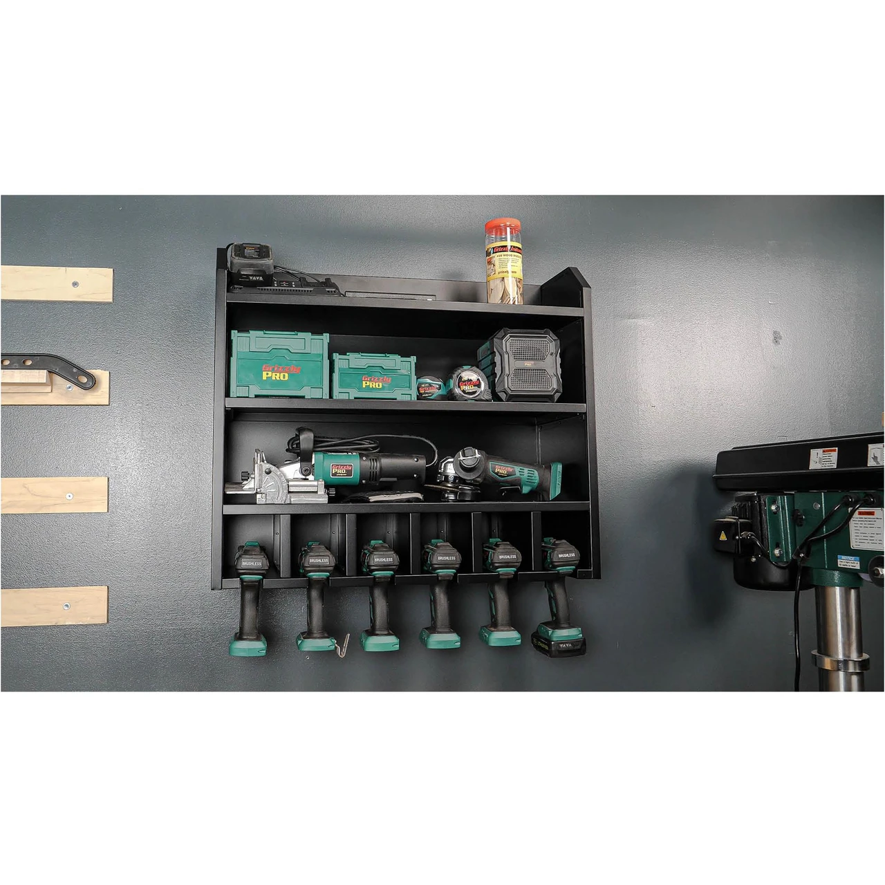 Grizzly Industrial 30" Power Tool Charging Station (T33899) — product image 3