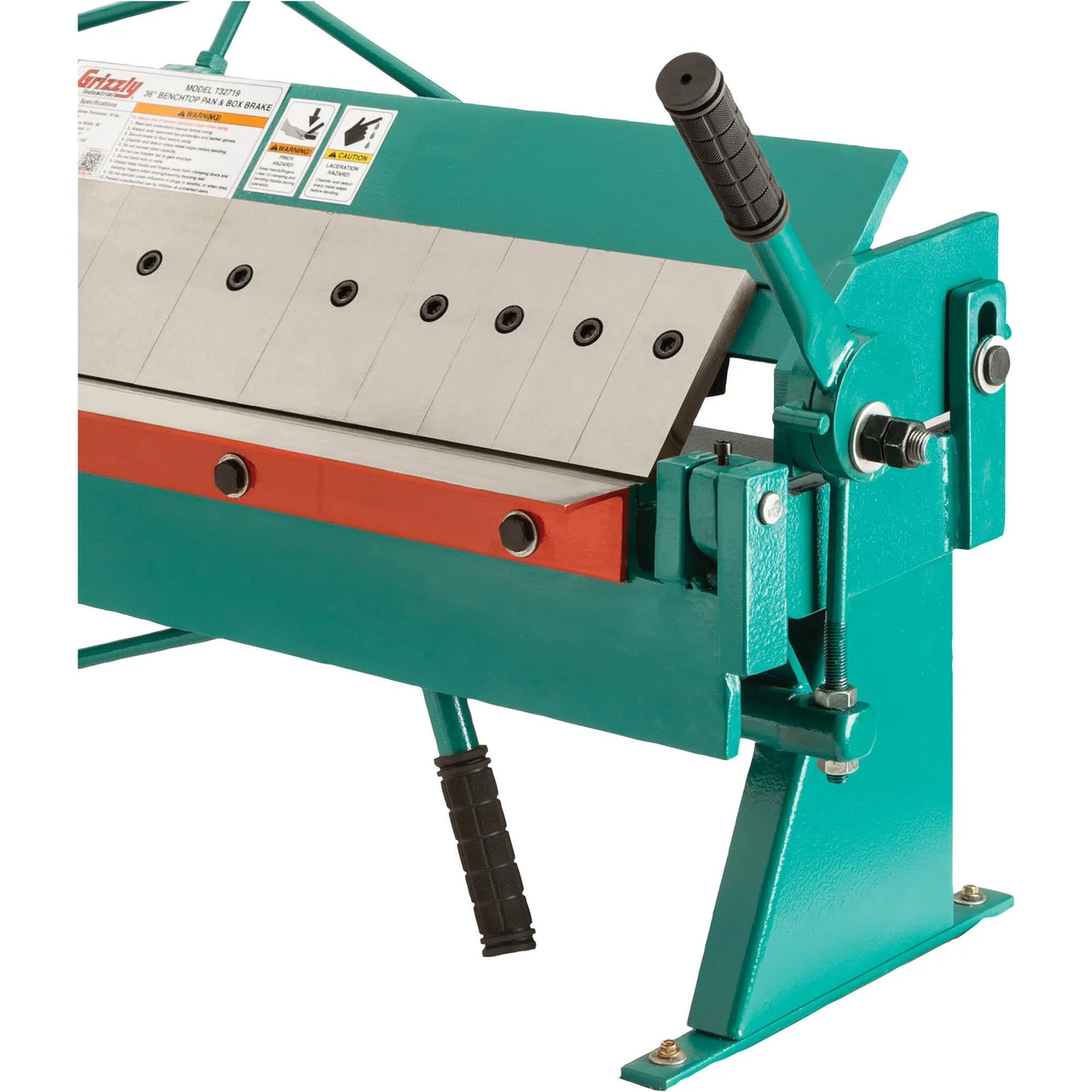 Grizzly Industrial 36" Benchtop Pan and Box Brake (T32719) — product image 4