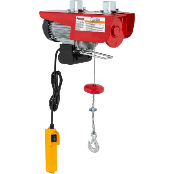 Grizzly Industrial 39ft Electric Hoist (T32426, T32427)