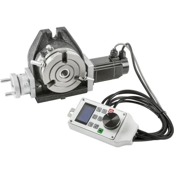 Grizzly Industrial 4-3/8" Power Rotary Table with DRO Control (T1191)