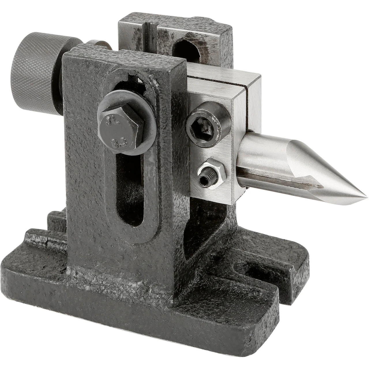 Grizzly Industrial 4-3/8" Rotary Table with Tailstock and Chuck (T1190) — product image 4