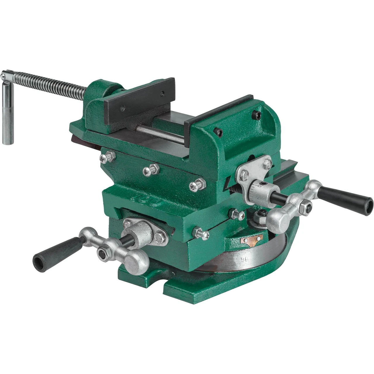 Grizzly Industrial 4" Cross Sliding Vise With Swivel Base (T33427)