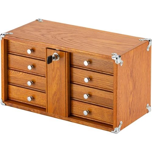Grizzly Industrial 4-Drawer Oak Chest (T33822) — product image 2