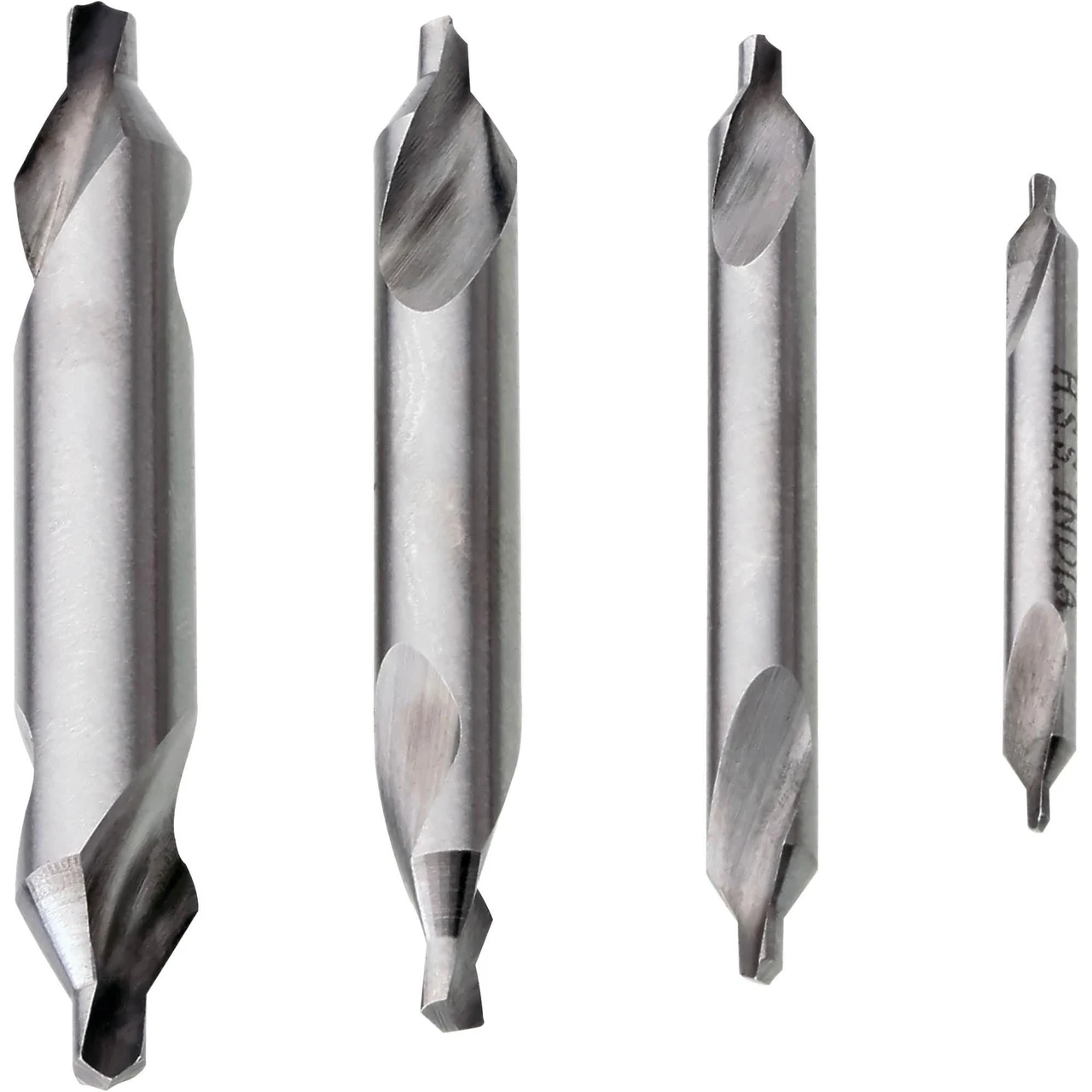 Grizzly Industrial 4 Piece Center Drill Set (H5930, H5931)