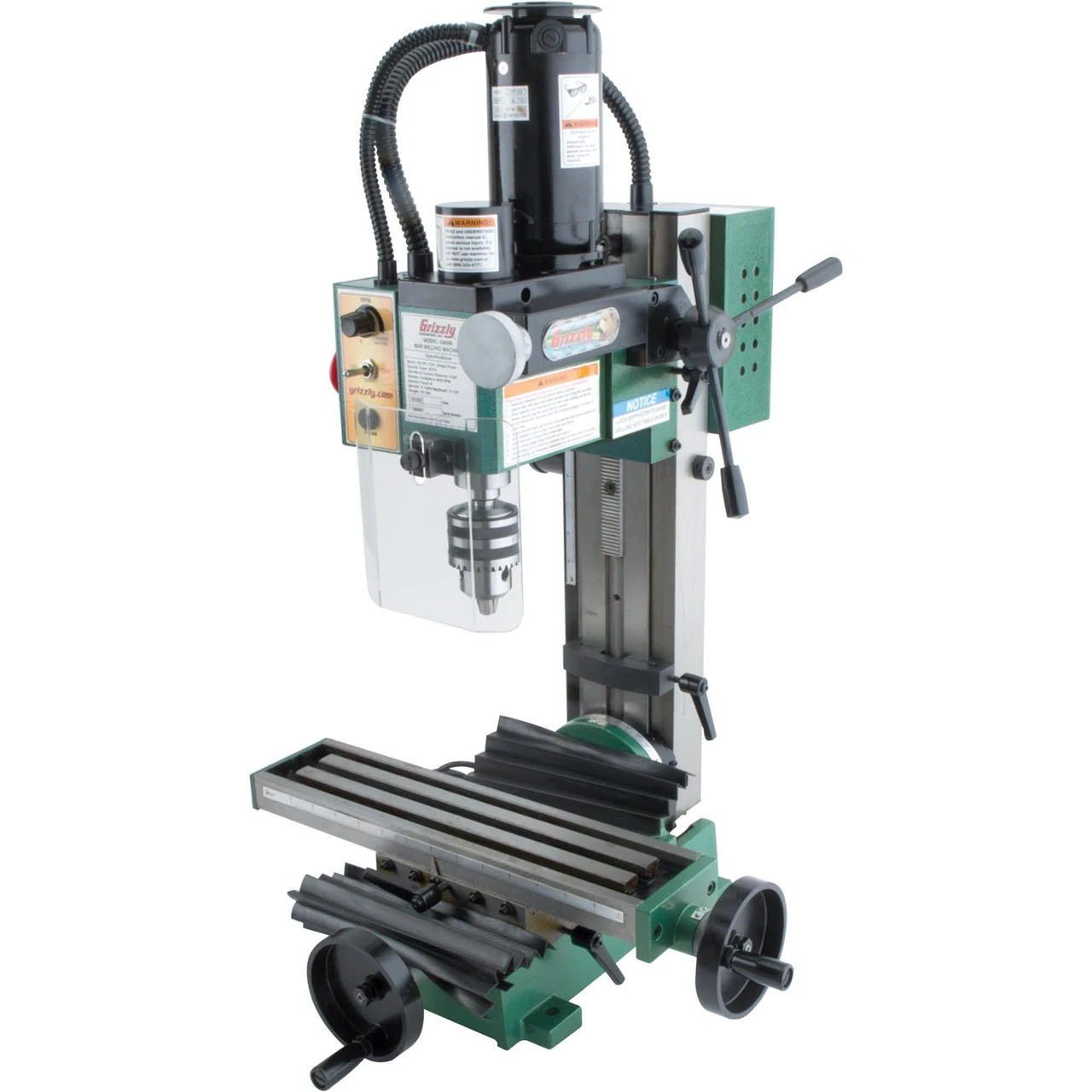Grizzly Industrial 4" x 16" Mini Milling Machine (G8689Z) — product image 2
