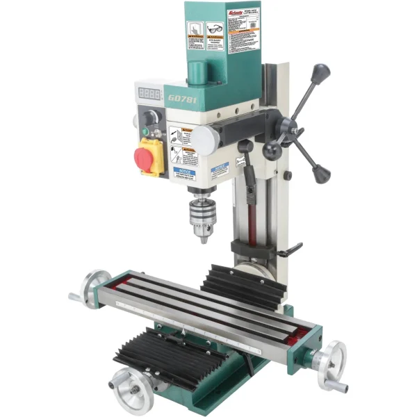 Grizzly Industrial 4" x 18" 3/4 HP Mill/Drill (G0781)