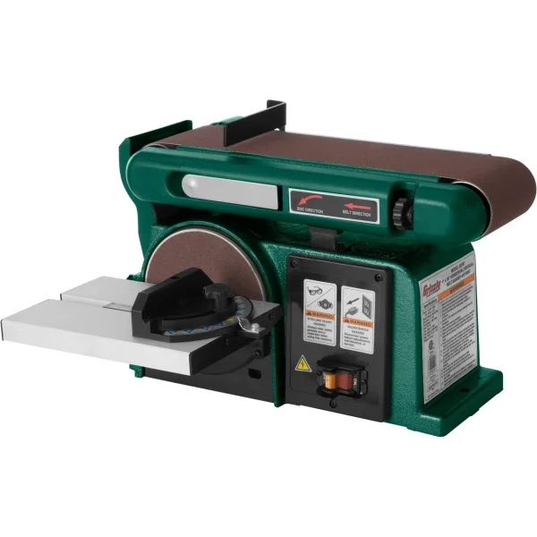 Grizzly Industrial 4" x 36" Horizontal/Vertical Belt Sander with 6" Disc (G0787)